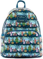 Loungefly Disney Robin Hood Sherwood All Over Print Womens Double Strap...