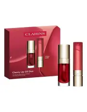 [Clarins] Cherry Lip Oil and Balm Duo