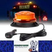 Amber LED Emergency Strobe Light Magnetic Roof Flashing Beacon Warning Light
