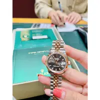 在飛比找蝦皮購物優惠-Rolex datejust 玫瑰金全新2023女錶新款（ 