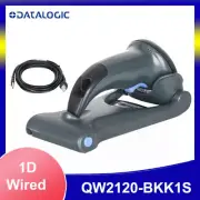 Datalogic QuickScan Lite QW2120-BKK1S 1D USB Handheld Barcode Scanner with Stand