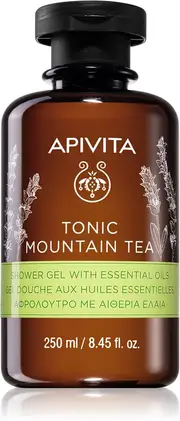 Apivita Tonic Shower Gel with Essential Oils Mountain Tea 250ml