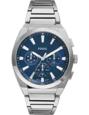[Fossil] Everett Chronograph Watch in Silver