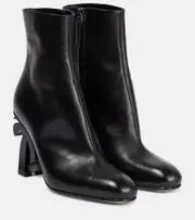 [Palm Angels] Palm Angels Palm leather ankle boots AU 8 black