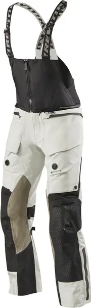 Revit Dominator 3 GTX Motorcycle Textile Pants, black-white, Size XL for Men Black White