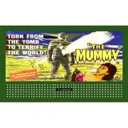 LIONEL STYLE BILLBOARD INSERT THE MUMMY & AMERICAN FLYER