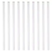 10pcs Sewing Marking Pencil Water Soluble Fabric Pencil Tailors Chalk, White