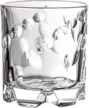 Whiskey Glass for Drinking Bourbon,Scotch,Cocktails,Whisky, Shake Cup Personality Glass(A)