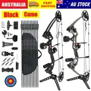 20-70LBS RH Compound Bow Archery Bow Hunting Target Shooting Arrows for Teenager