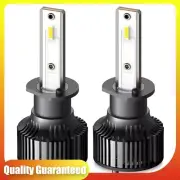 2 Pack H1 LED Light Bulb Conversion Kit Headlight Hi/Lo Beam 6000K White K (for: Smart)
