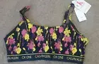 Calvin Klein CK One Unlined Bralette QF5727 Navy Blue Sweet Rosie Pink Yellow