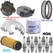 Tune Up Kit Filters Cap Wire Spark Plug For PONTIAC BONNEVILLE V8 6.6L 1977-1978