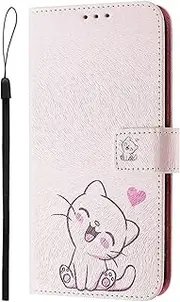 [WOWUDI] Fodral för OnePlus 11, Flip PU Fodral Premium PU Läder Mobiltelefon Fodral Flip Fodral Plånbok Silikon Skyddsfodral [Kortplats] [Stativfunktion] fodral- 2