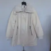 Moncler wool lamb fur down coat