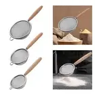 Stainless Steel Fine Mesh Strainer Professional Easy Clean Food Colanders for