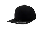 Flexfit Camo Visor Snapback Cap (Black Camo) (One Size)