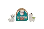 Hide-A-Llama Plush Dog Puzzle with 3 Squeaker Toys