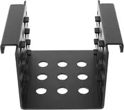 KALLORY Aluminum Alloy Hard Drive Conversion Bracket 2.5 Inch Case 4 Bay Storage Black