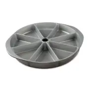 Nordic Ware Scottish Scone & Cornbread Pan, Grey