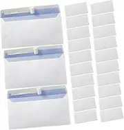 OFFSCH Peel Seal Security Business Envelopes Tint Money Envelopes for Secure Document Mail