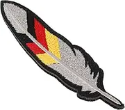 CORHAD Germany Flag Pattern Patch Wear-Resistant Arm Patch for Sweaters Small Hooks and Loops