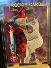 2020 Topps Chrome Robel Garcia RC Pink Refractor - Chicago Cubs