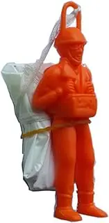 FELTECHELECTR 24pcs Mini Parachute Toy Man Kids Throwing Parachute with Soldier Figure Educational Outdoor Game