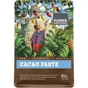 POWER SUPER FOODS Cacao Paste Buttons Ceremonial Grade Certified Organic 500g