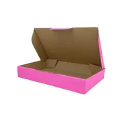 50x Mailing Box 220 x 145 x 35mm Diecut Hot Pink for DVD CD B74