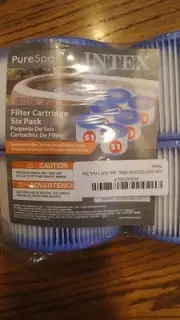 Intex Pure Spa Blue S1 Filter Cartridges 5 Total