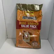 HotHands Hands HandWarmer Value Pack - 10pairs Up To 10hrs Of Heat Per Warmer.
