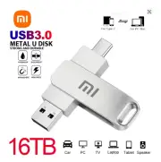 Xiaomi 16TB 3.0 USB C Flash Drive Metal High-Speed Pen Drive Waterproof