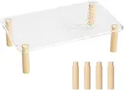 Hamster Platforms - Adjustable Hamster Cage Decor | Small Animal Toys for Pet Bottle Ladder Shelf Water Food Feeder Home and Others