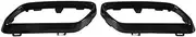 1 Pair Car Styling Exhaust Tip Tail Tip Cover Trims Bezel Replacement Compatible For Benz C-Class W206 S206 AMG Line 2022+(Black)