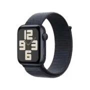 Apple Watch SE 44mm Midnight Aluminium Case GPS + Cellular Sport Loop (Ink) [2024]