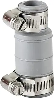 [Rocky Mountain Goods] Dishwasher Connector with Clamp – PVC, 3/4 x 1 Inch – Flexible Drain Hose Connection for Garbage Disposal and Sink – Compatible with InSinkErator, Waste King, and More