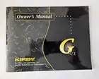 Kirby Generation 6 G6 Vacuum Cleaner and Carpet Shampoo System Owner Manual-NEW