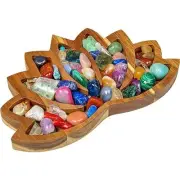 Lotus Crystal Holder | Crystal Storage | Crystal Display |Gemstone Display |Home