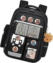 [Generisch] Travel Bookbag, Capybara Bag - Cartoon Animal Pattern Book Bag | Large Capacity Backpack Waterproof Bag for School Supplies for Books and Stationery