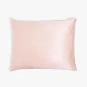 Dore & Rose King Size Mulberry Silk Pillowcase with Silver Ion Technology, Rose (20" x 36")