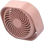 Small USB Desk Fan, 3-Speed Portable Mini Cooling Fan, USB-Powered Desktop Fan for Home Office Bedroom Dorm Indoor Outdoor Summer Gift, pink