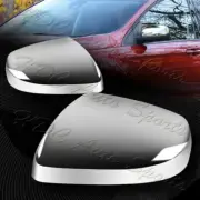 For 15-18 Ford Edge Chrome ABS Plastic Side Mirror Cover Kit NO Signal Cut 2PCS