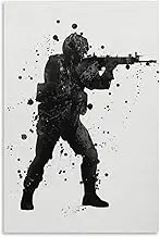 Counter Strike Decor Room Aesthetics Pendant Athletic Poster Poster Decorative Painting Canvas Wall Art Living Room Posters Bedroom Painting 12x18inch(30x45cm)