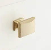 set of 2 Cantrell Cabinet Knob - Golden Champagne