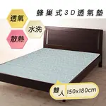 【SONNIGHOME】蜂巢式3D網底透氣床墊系列