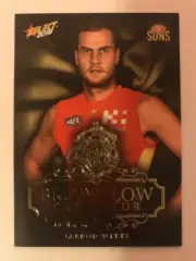 2018 AFL Select Footy Stars Jarrod Witts Brownlow Predictor Gold BPG64 No 118