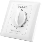 Water Pump Timer Mechanical Countdown Intelligent Time Switch Control for Home Use (120 Minutes Timer Switch)