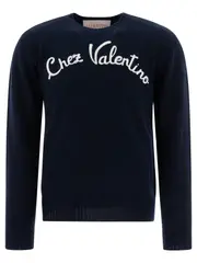 [Valentino] Valentino-Knitwear Blu-Uomo L Blue