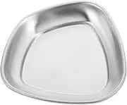 Nail Tray Nail Salon Supplies Nails Nail Oil Nail Tools Clear Nail Polish Small Containers with Lids Nail Organizers and Storage Nail Storage Stainless Steel Silver