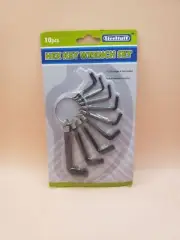 10 Piece Hey Key / Allen Wrench Set - Heavy Duty